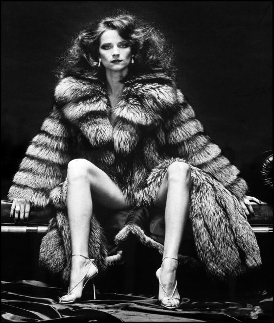 Girls in Helmut Newton's photographs