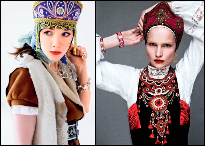 Models in Russian style