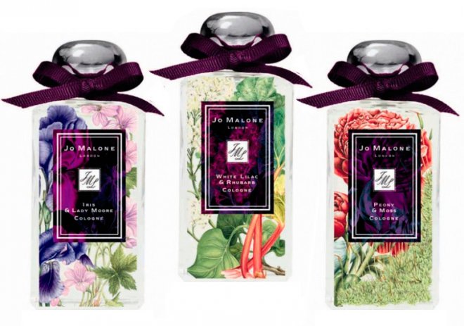 Jo Malone White Lilac & Rhubarb Perfumery with lilac scent