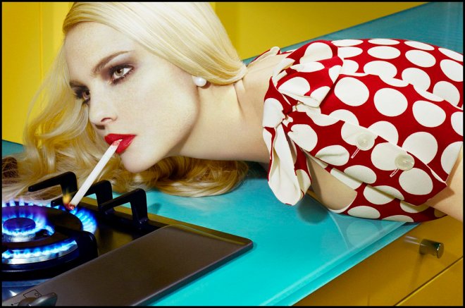 Miles Aldridge fashion photo