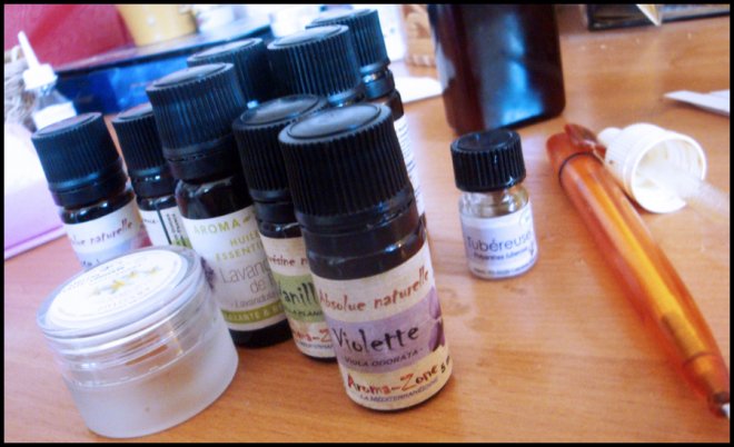 essential oils and perfumes