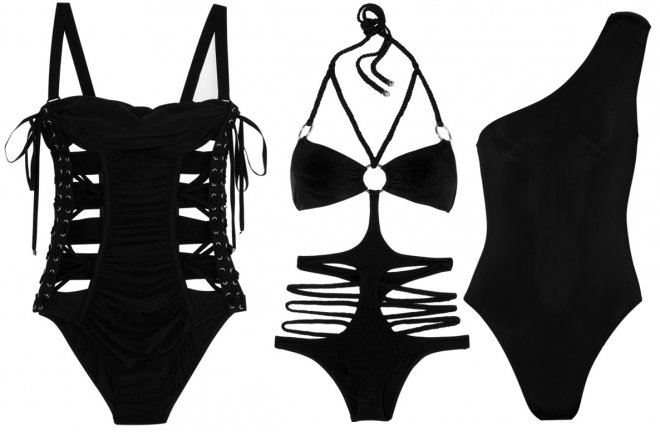 Fashion swimwear 2024 black