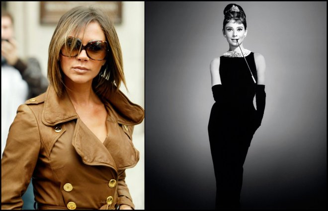 Victoria and Audrey style icons