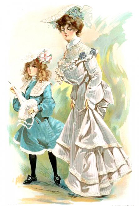 Vintage Fashion illustration