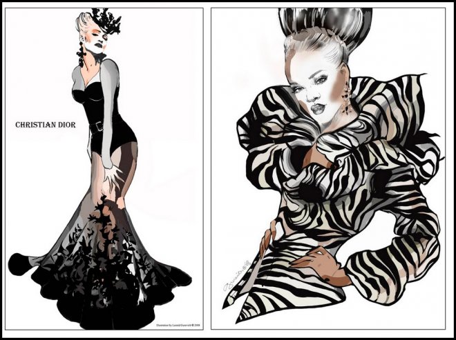 Modern Fashion illustration