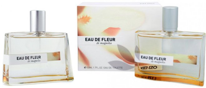 magnolia in Kenzo Eau De Fleur de Magnolia perfumery