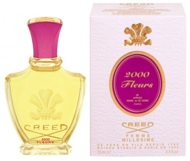 Selective perfumery with the scent of magnolia flowers Creed 2000 Fleurs