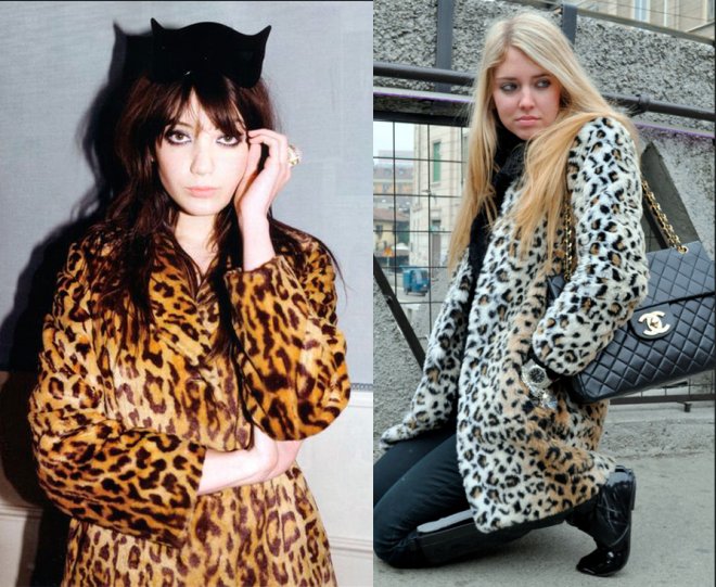 Animal and leopard print in clothes