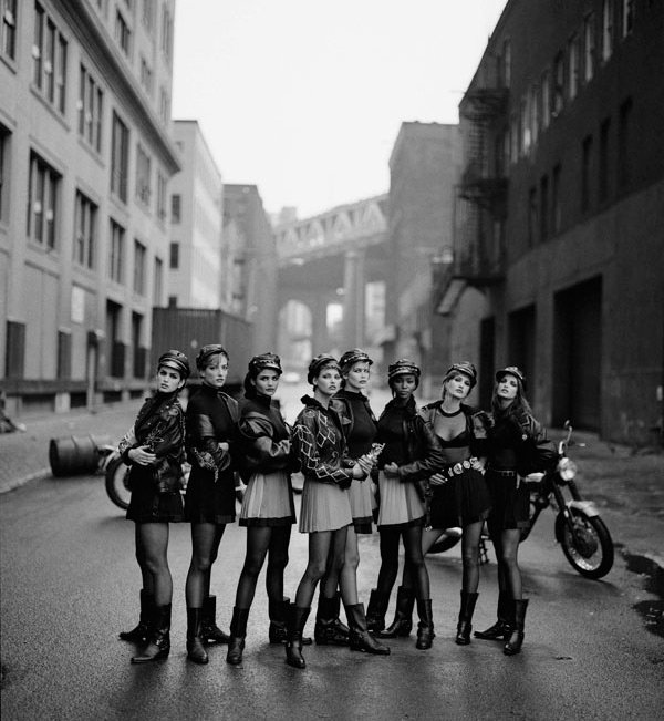 Glamorous photo by photographer Peter Lindbergh