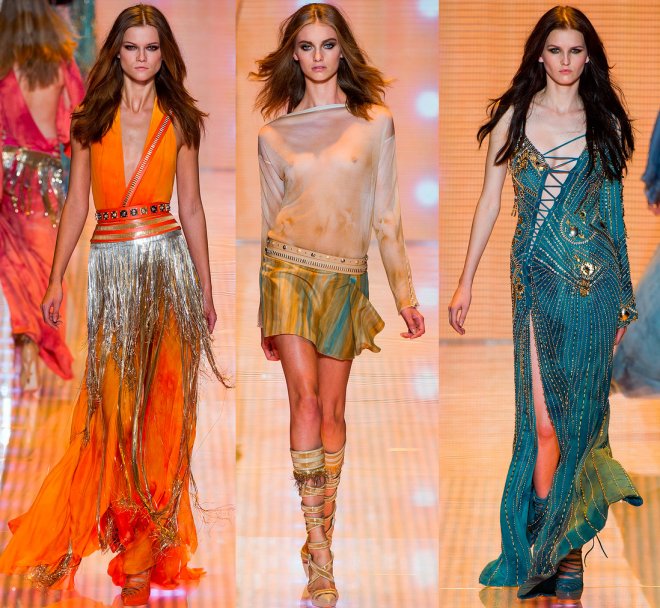 Bright collection Versace, spring-summer 2024