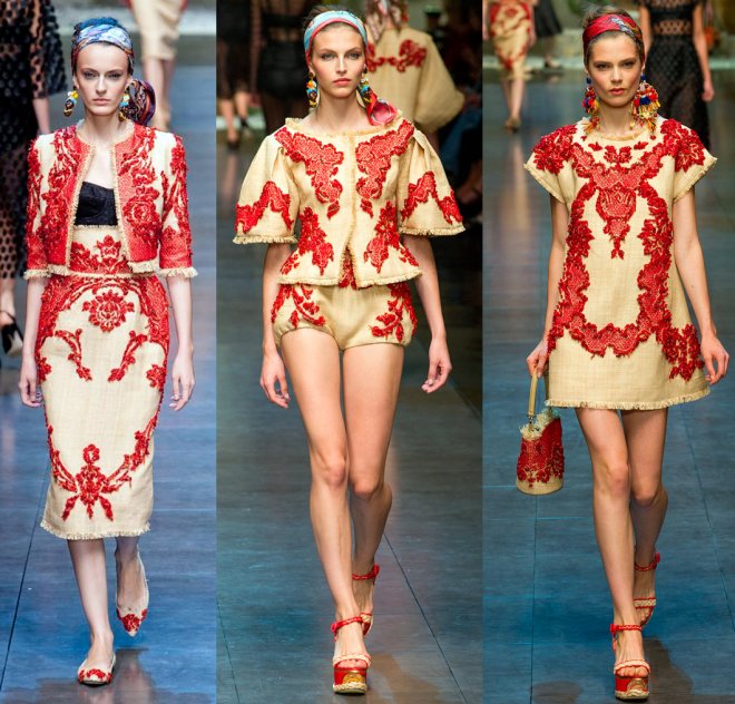 Collection spring-summer 2024 from the brand Dolce & Gabbana