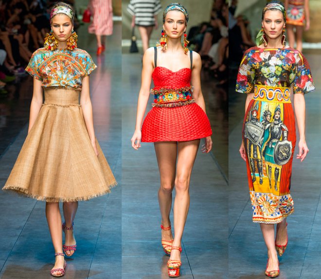 Collection spring-summer 2024 from the brand Dolce & Gabbana