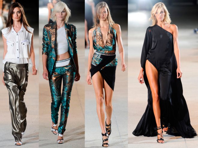 Anthony Vaccarello collection spring-summer 2024