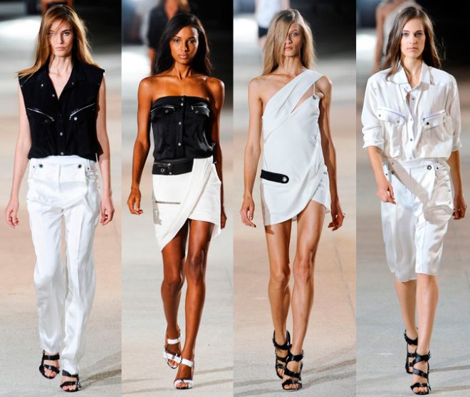 Anthony Vaccarello collection spring-summer 2024