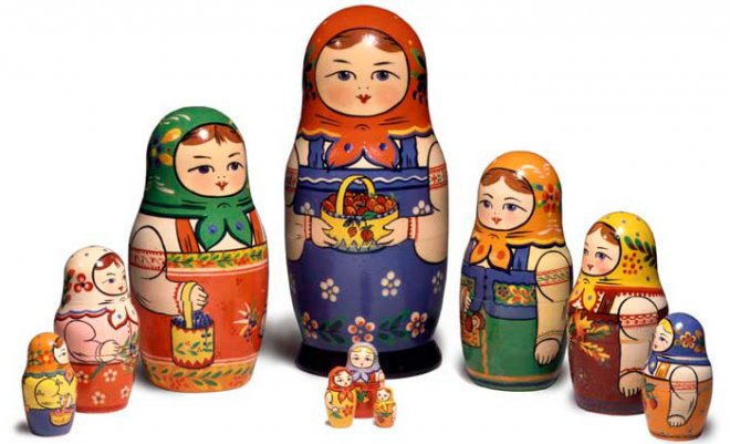 Russian nesting dolls