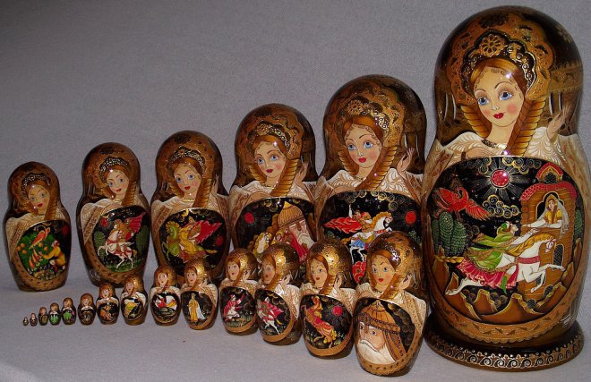 The history of the creation of Russian nesting dolls and the best photos of nesting dolls