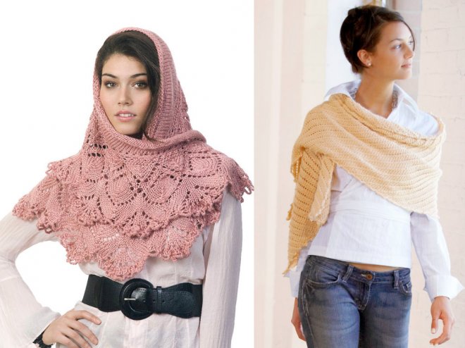 How to wear a modern shawl photo