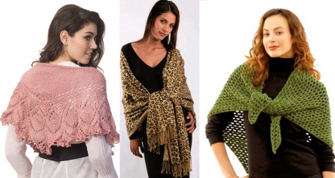 How to wear a modern shawl photo