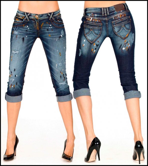 Jeans capri photo