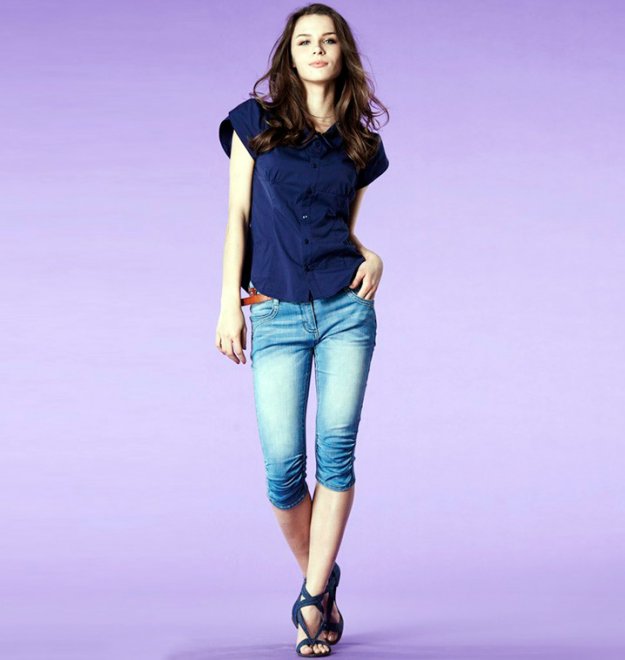 Jeans capri photo