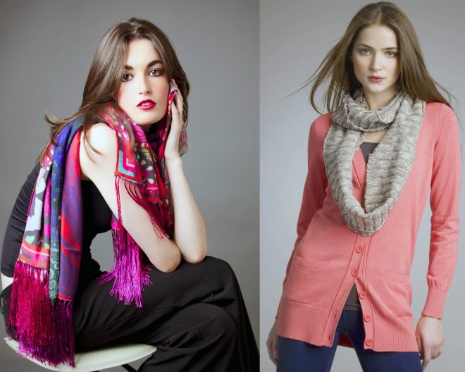 How to choose and buy a beautiful scarf for a girl