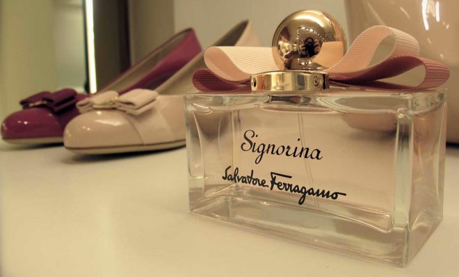 Salvatore Ferragamo Signorina perfume by Sophie Labbe