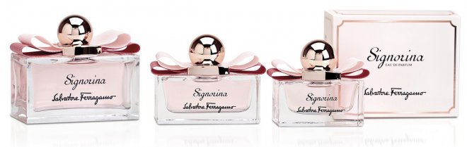 Salvatore Ferragamo Signorina perfume by Sophie Labbe