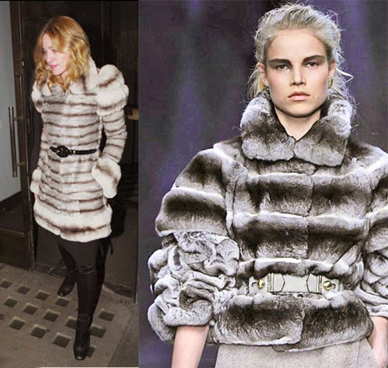 Fendi fur coat