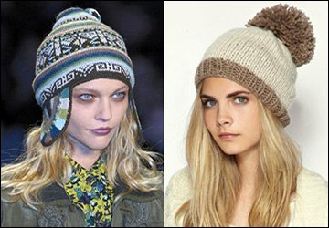 Knitted hats winter 2024-2025