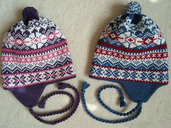 Knitted hats winter 2024-2025