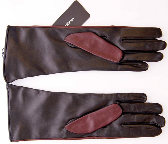 Dolce & gabbana leather gloves