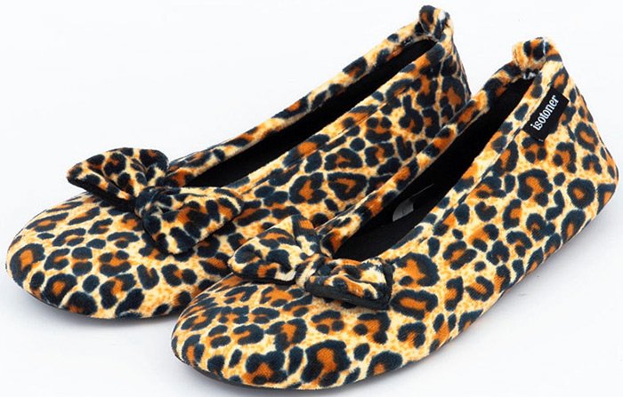 Leopard Slippers Ballet Flats