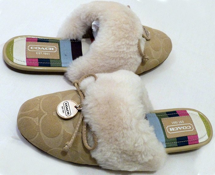 Warm indoor slippers fall winter