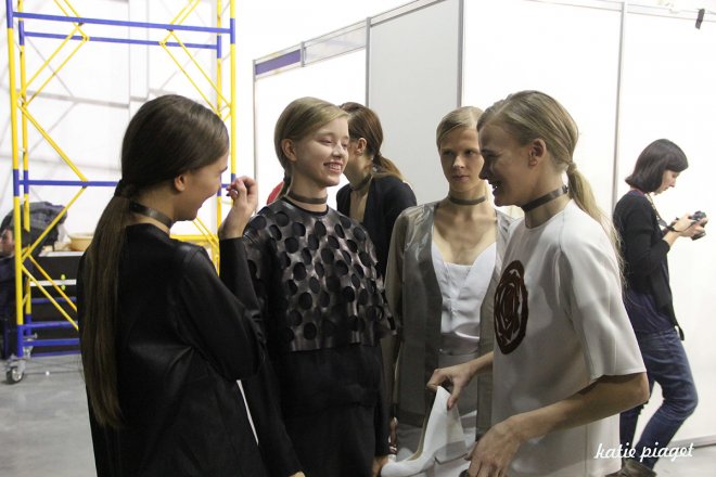 Litkovskaya backstage