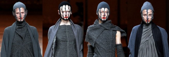 Rick Owens chapeaux automne-hiver 2024-2025