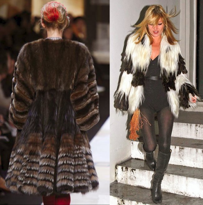 Fendi fur coat