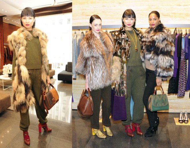 Fur products from the House of Fendi