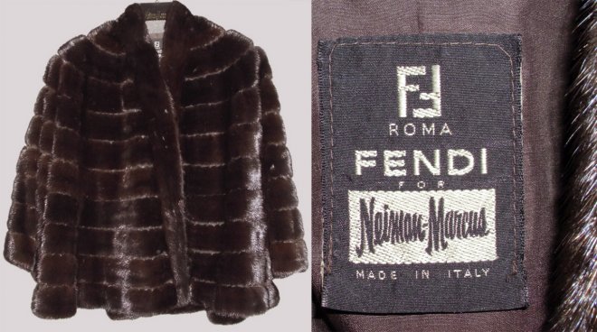 Fendi fur coat