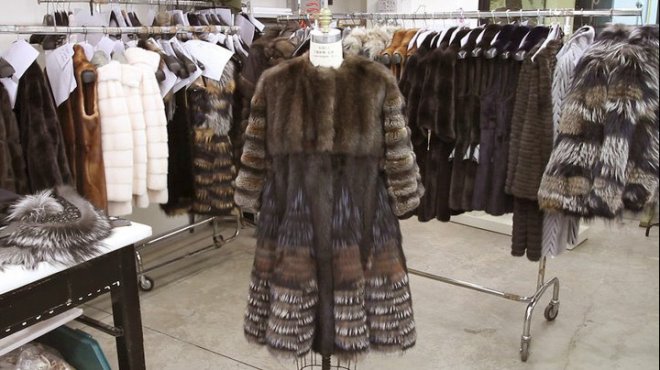 Fur products from the House of Fendi