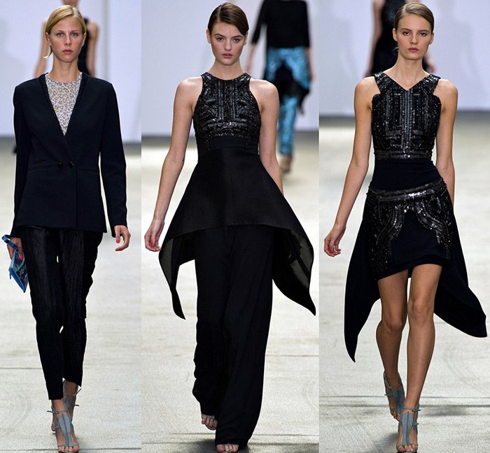 collection of women's clothing Antonio Berardi, spring-summer 2024