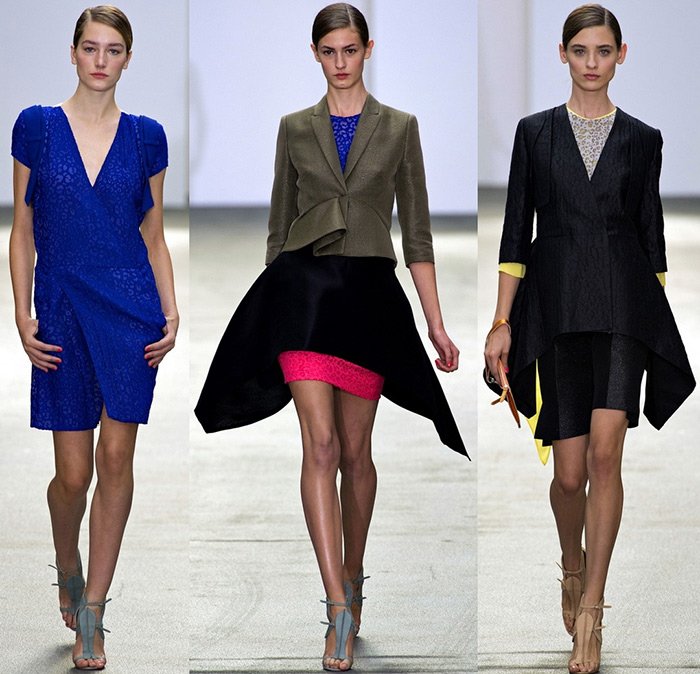 collection of women's clothing Antonio Berardi, spring-summer 2024