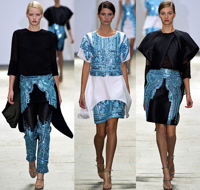 collection of women's clothing Antonio Berardi, spring-summer 2024