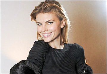 Belarusian top model Marina Linchuk