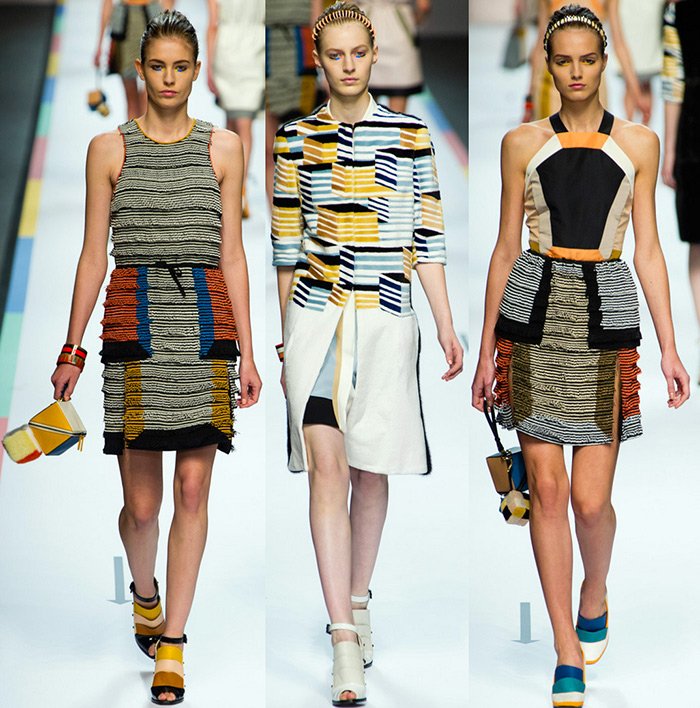 Collection by Karl Lagerfeld Fendi Spring-Summer 2024