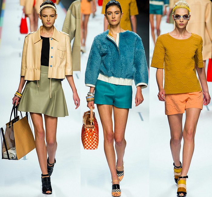 Collection by Karl Lagerfeld Fendi Spring-Summer 2024