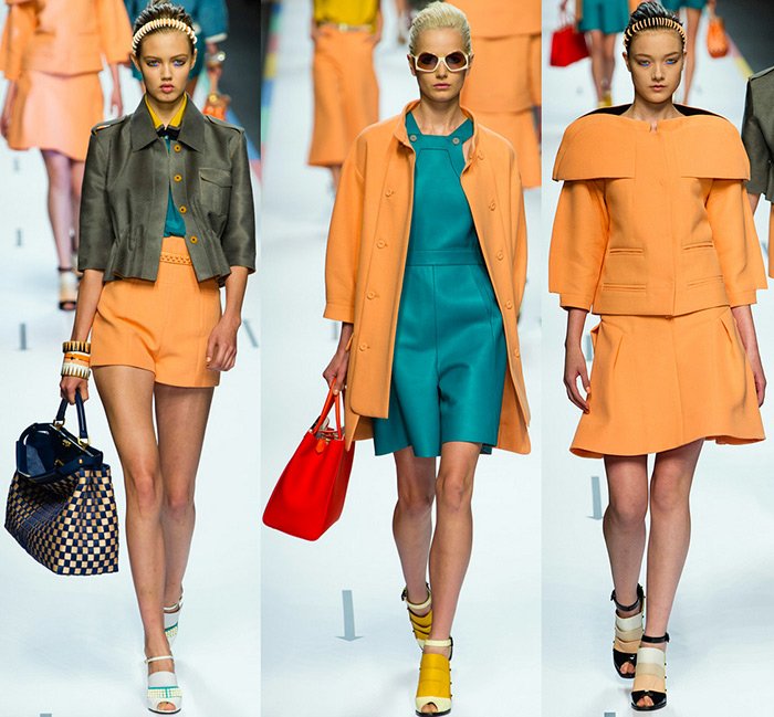 Collection by Karl Lagerfeld Fendi Spring-Summer 2024