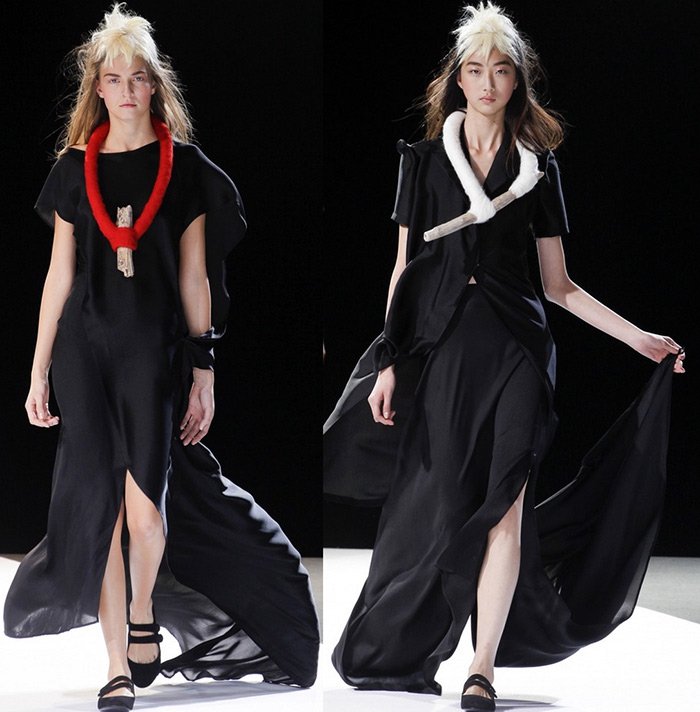 Yohji Yamamoto spring-summer 2024 collection