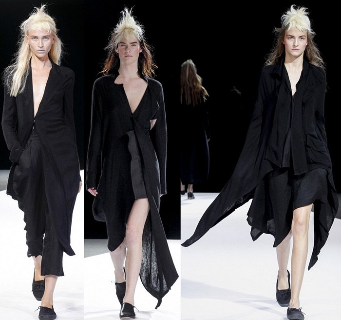 Yohji Yamamoto spring-summer 2024