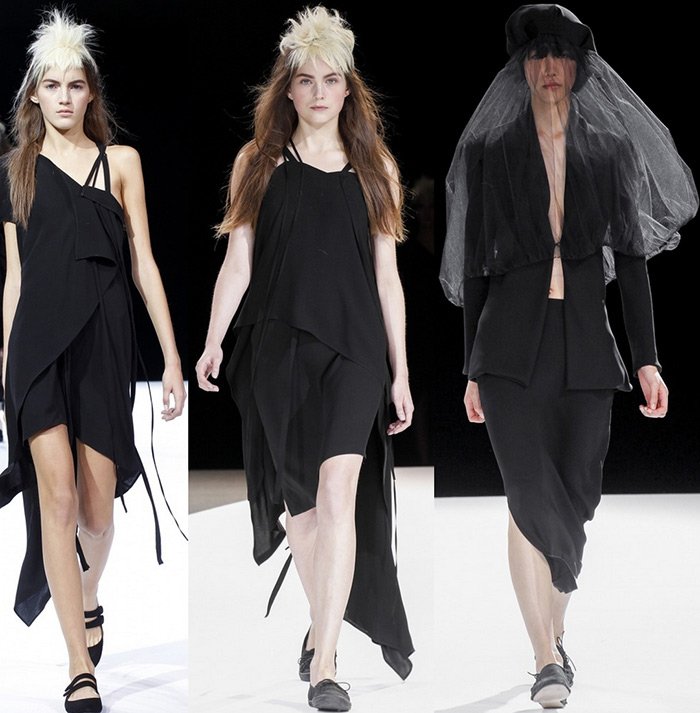 Designer Yohji Yamamoto spring-summer