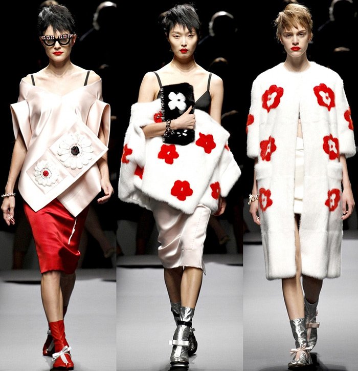 Show of the spring-summer collection from Prada